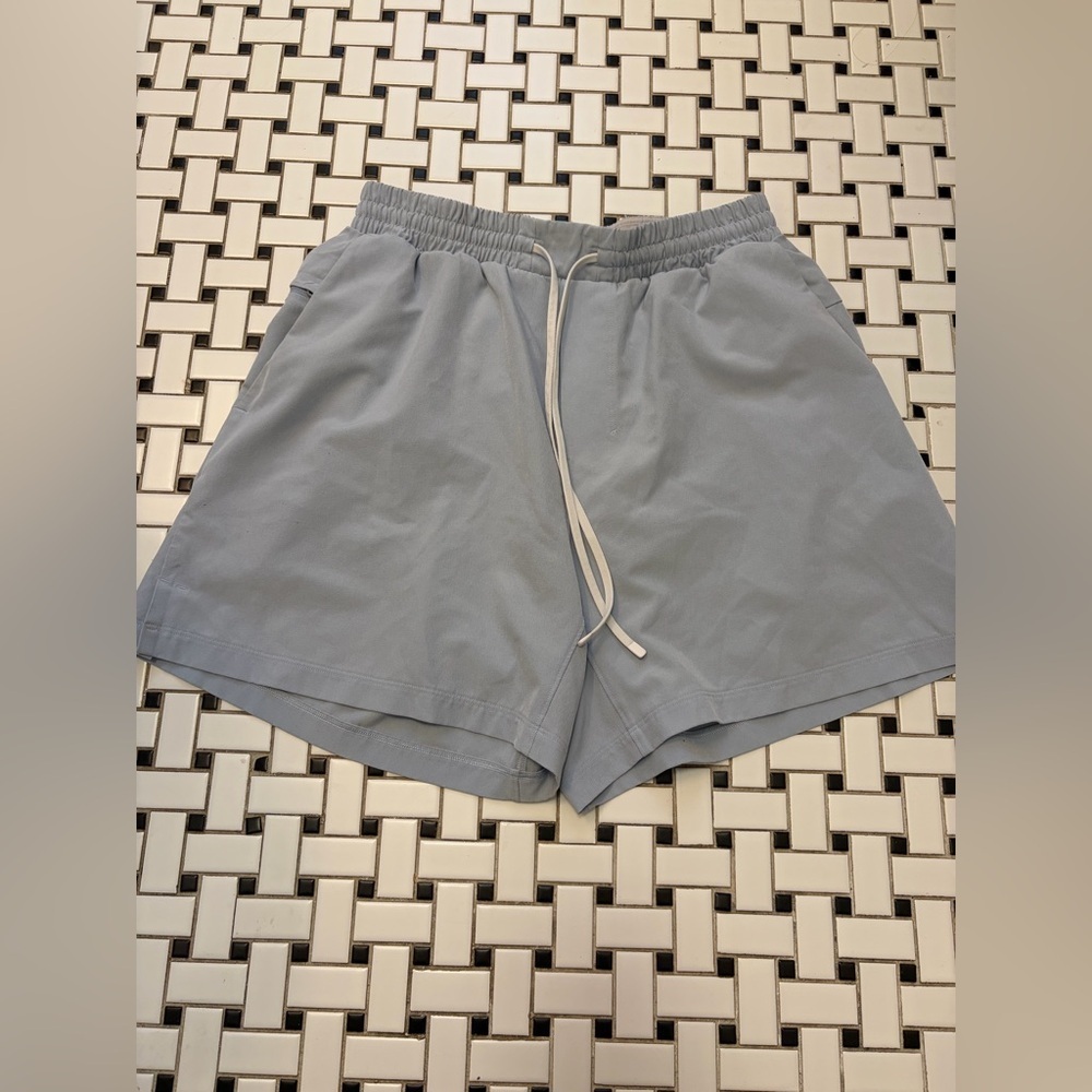 Lululemon Athletica Light Blue Athletic Shorts